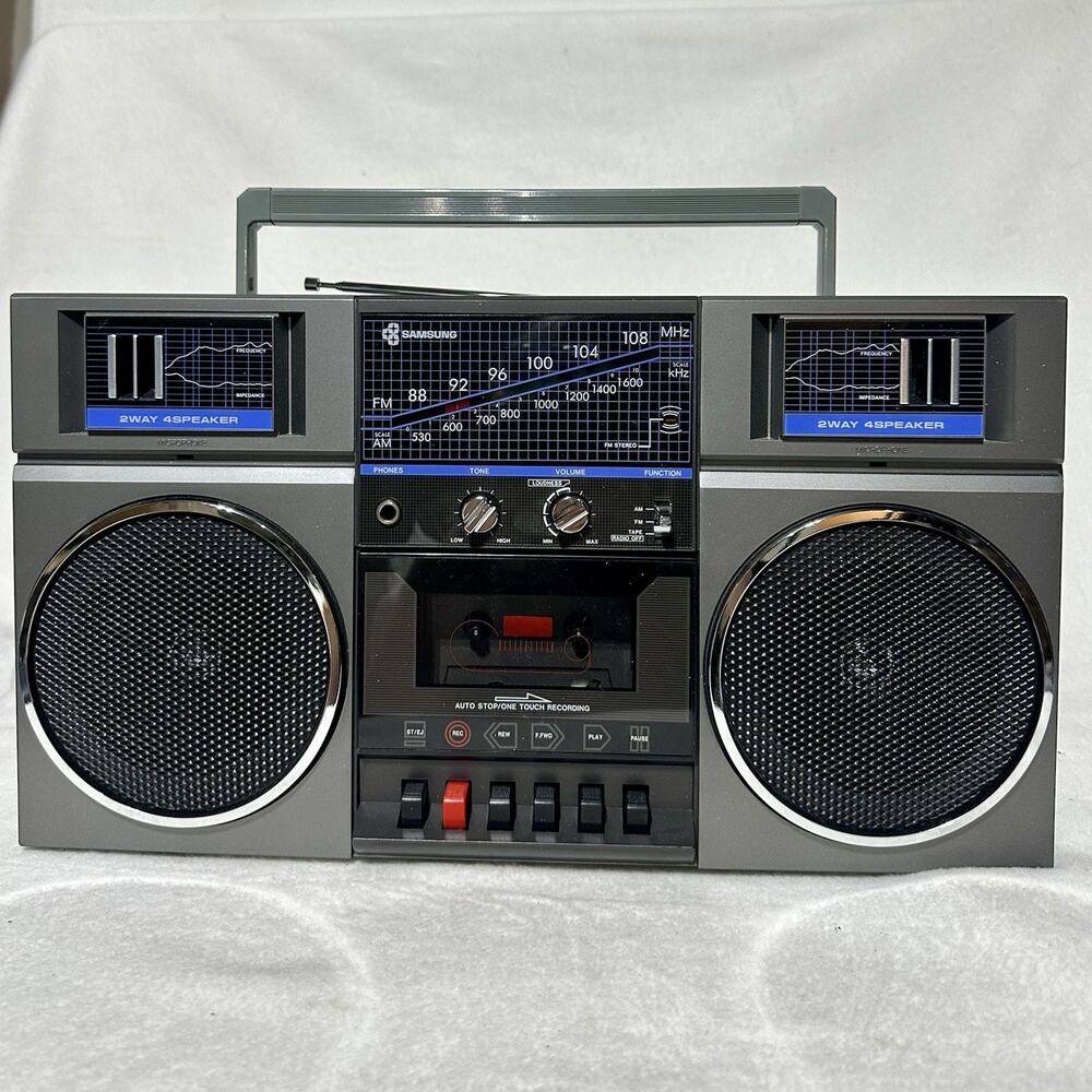 Vtg Samsung ST-K40 Am/fm BoomBox Stereo Cassette Radio Tape PARTS ONLY